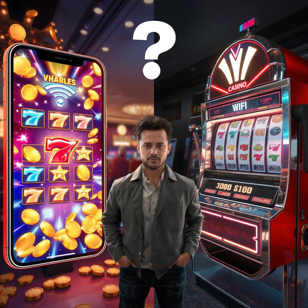 Slot Online vs Slot Dunia Nyata
