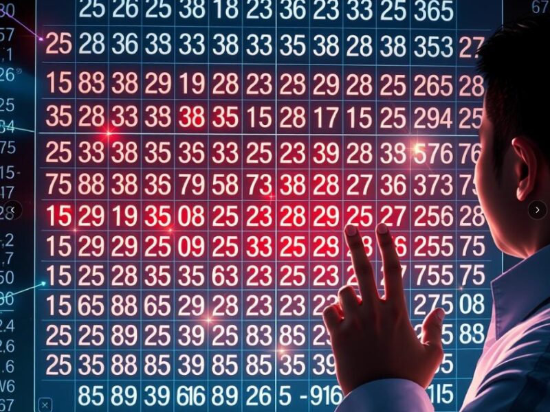 Pola Angka Cermin Berganda